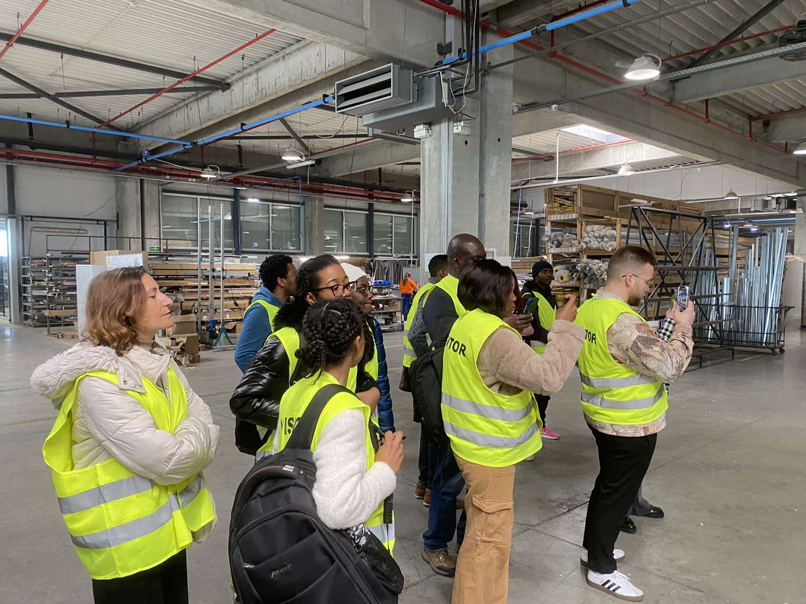 Φοιτητές από τη Γαλλία επισκέπτονται τη Rollplast